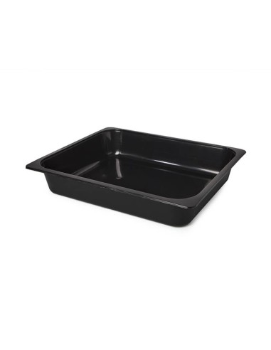 ▷ Bandeja Termosellable PP 1/2 Gastronorm Negra - Envío 24h.