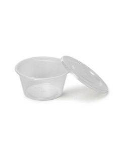 ▷ Recipiente para Molhos 50 ml + Tampa – Entrega em 24h.