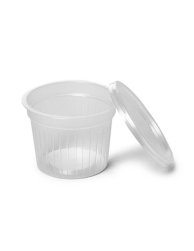 ▷ Recipientes para Molhos 100 ml Transparente com Tampa - Envio em 24h.