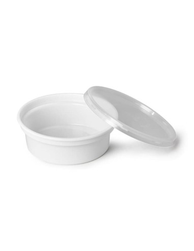 ▷ Embalagem de Plástico com Fecho Hermético 250 ml + Tampa - Envio 24h.