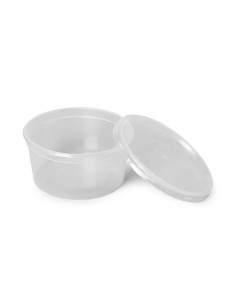 ▷ Embalagem de Plástico com Fecho Hermético 450 ml com Tampa - Envio 24h.