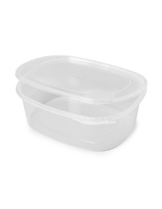 ▷ Envases de Plástico para Microondas Ovalado 500 cc - Envío 24h.