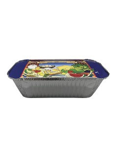 Pack Envases de aluminio 1500 cc mas Tapa cartón - Envío en 24 h.