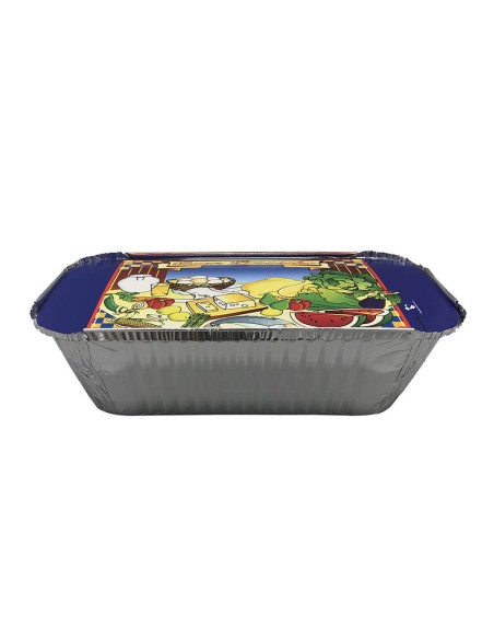 Pack Envases de aluminio 1500 cc mas Tapa cartón - Envío en 24 h.