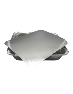 ▷ Pacote Bandeja de Alumínio + Tampa 321X261X50 mm - Envio 24h.