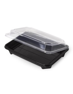 ▷ Bandeja Para Sushi Negra 185X125X47 mm - Envío Gratuito 24h.