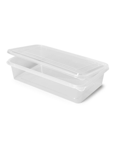 ▷ Envase rectangular de Plástico 1.000 cc - Envío 24h.