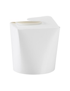 ▷ Embalagem de Papel para Noodles Branco 500 ml - Entrega em 24h.