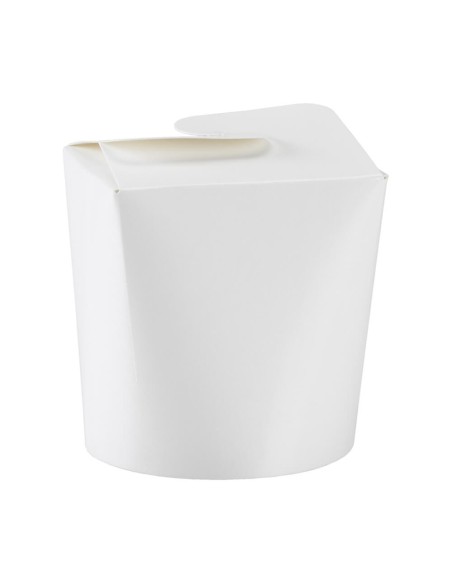 ▷ Embalagem de Papel para Noodles Branco 500 ml - Entrega em 24h.
