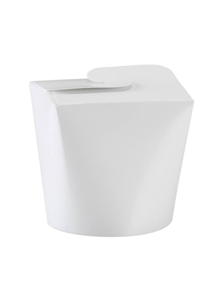 ▷ Envase de Papel para Noodles Blanco 800 cc - Envío 24h.