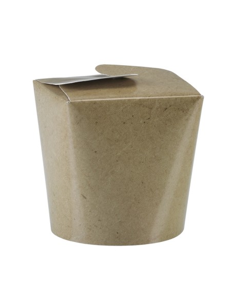▷ Embalagem de Papel para Noodles Marrom 800 cc - Entrega em 24h.