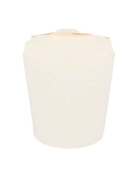 ▷ Envase de Papel para Noodles Blanco 960 cc - Envío 24h.