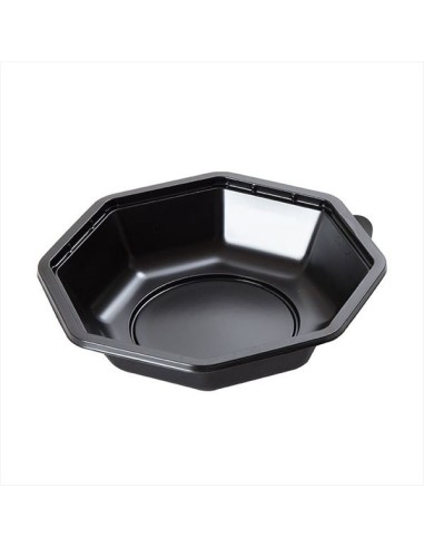 ▷ Embalagem de Plástico Preto para Saladas 500 ml - Entrega 24h.