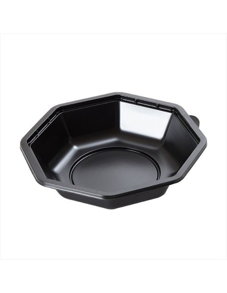 ▷ Embalagem de Plástico Preto para Saladas 500 ml - Entrega 24h.