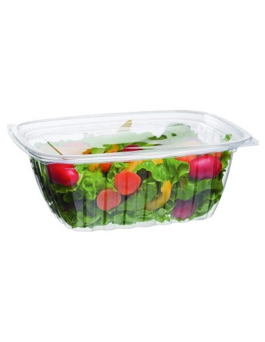 ▷ Envase de Plástico OPS 1.200 cc + Tapa - Envases del Mediterráneo ✅