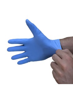 ▷ Guante de Nitrilo Azules Sin Polvo Talla S - Envío 24h.