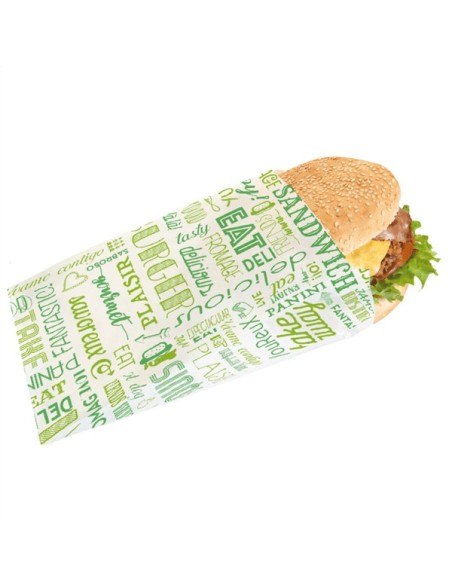 ▷ Bolsas de Papel para Hamburguesas (500 unidades) - Envío 24h.