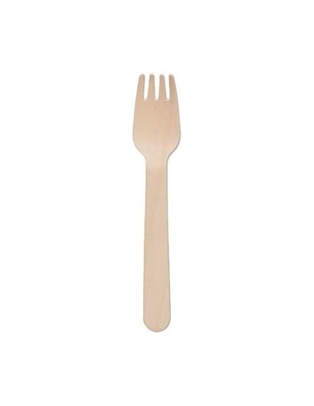 ▷ Garfo de Madeira Descartável - Envio 24h. - Envases del Mediterráneo