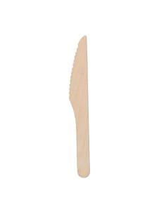 ▷ Cuchillo de Madera Desechable - Envío 24h. - Envases del Mediterráneo