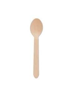 ▷ Cuchara de Madera Desechable - Envío 24h. - Envases del Mediterráneo