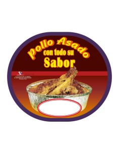 ▷ Tapa para Envases de Pollo Ovalado 1900 cc - Envío 24h. ????