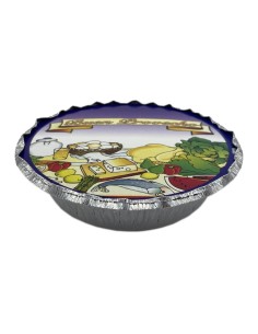 ✅ Envase de Aluminio Redondo para Paella con Tapa - Envío 24h.