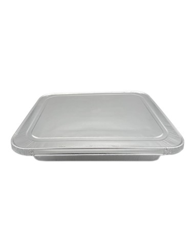 Bandeja de alumínio mais tampa para bolos e assados - Envio 24h.