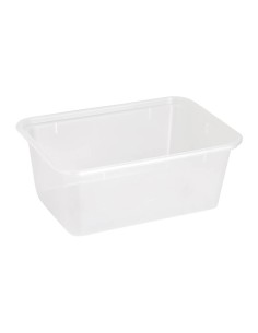 ▷ Recipiente Retangular de Plástico 750 cc - Envio 24h.