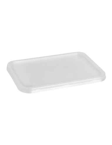 ▷ Tapa Rectangular para Envase de Plástico - Envío 24h.