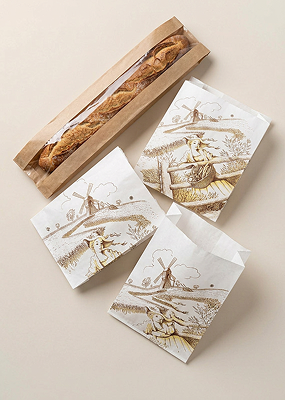 Sacos de papel para pão
